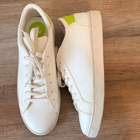 Thousand Fell Shoes - White and Yellow Women's Sneakers